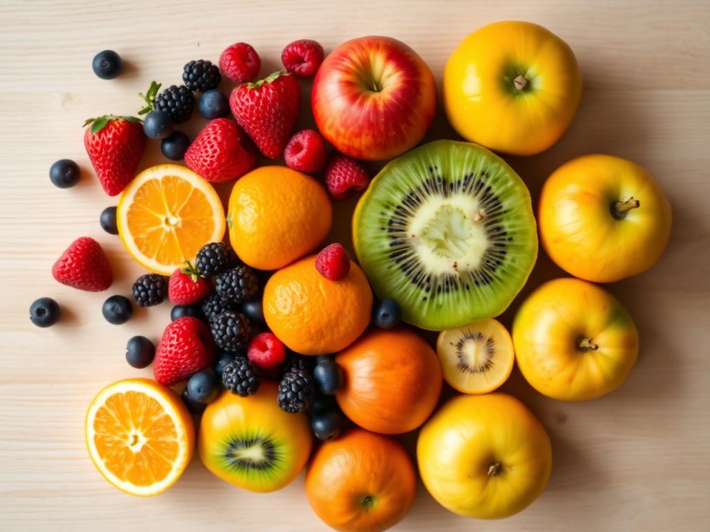 Frutas frescas variadas